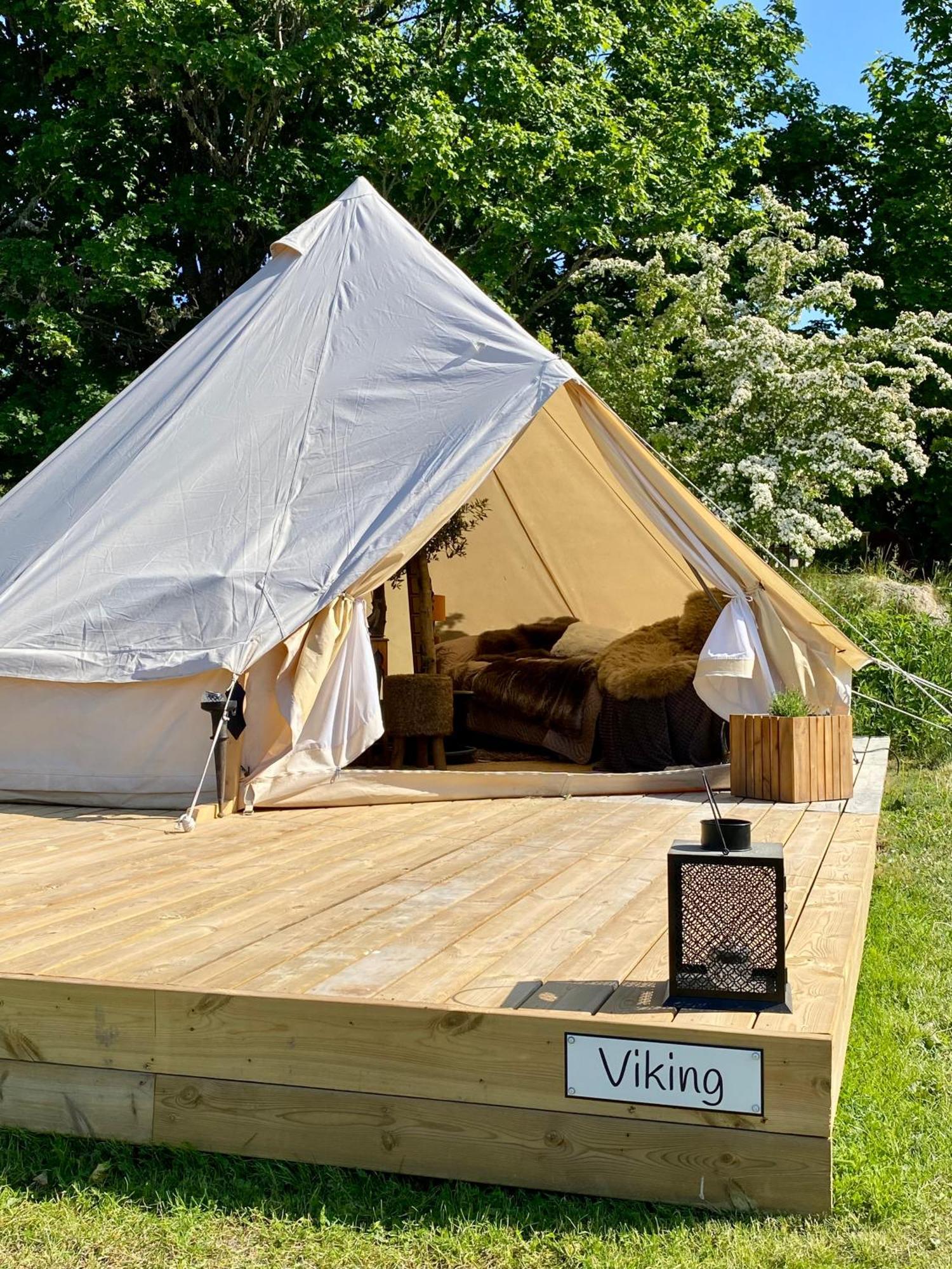 Sorby Glamping Hotell Klockrike Eksteriør bilde