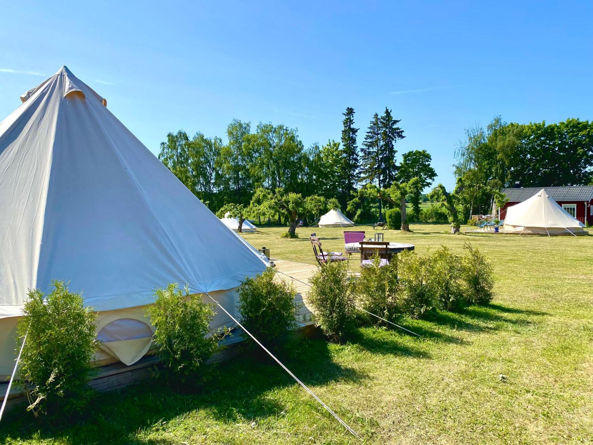 Sorby Glamping Hotell Klockrike Eksteriør bilde