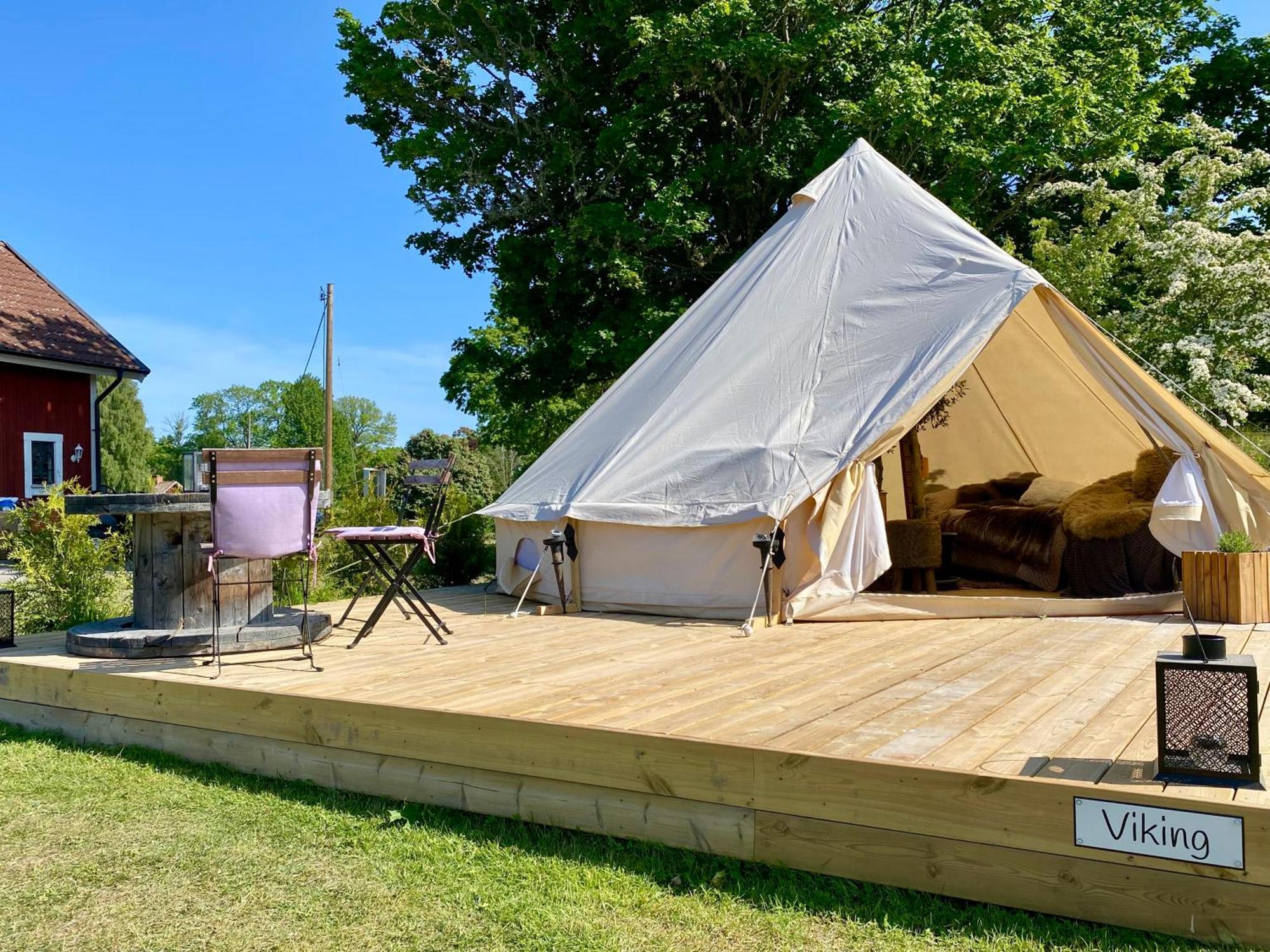 Sorby Glamping Hotell Klockrike Eksteriør bilde