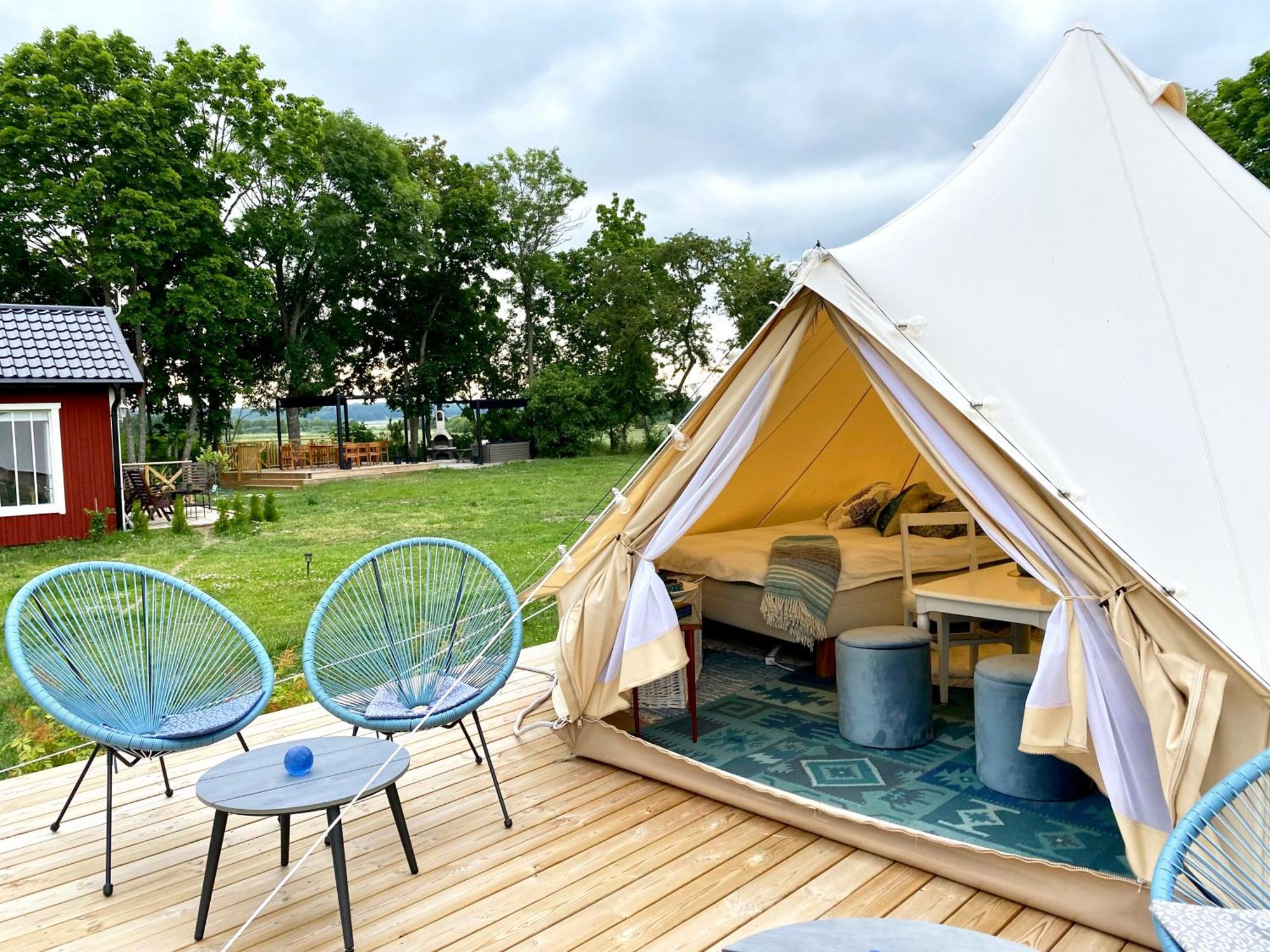 Soerby Glamping Hotell Klockrike Eksteriør bilde