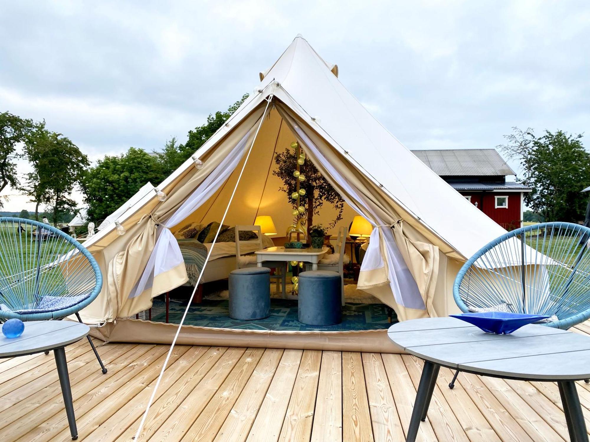 Soerby Glamping Hotell Klockrike Eksteriør bilde