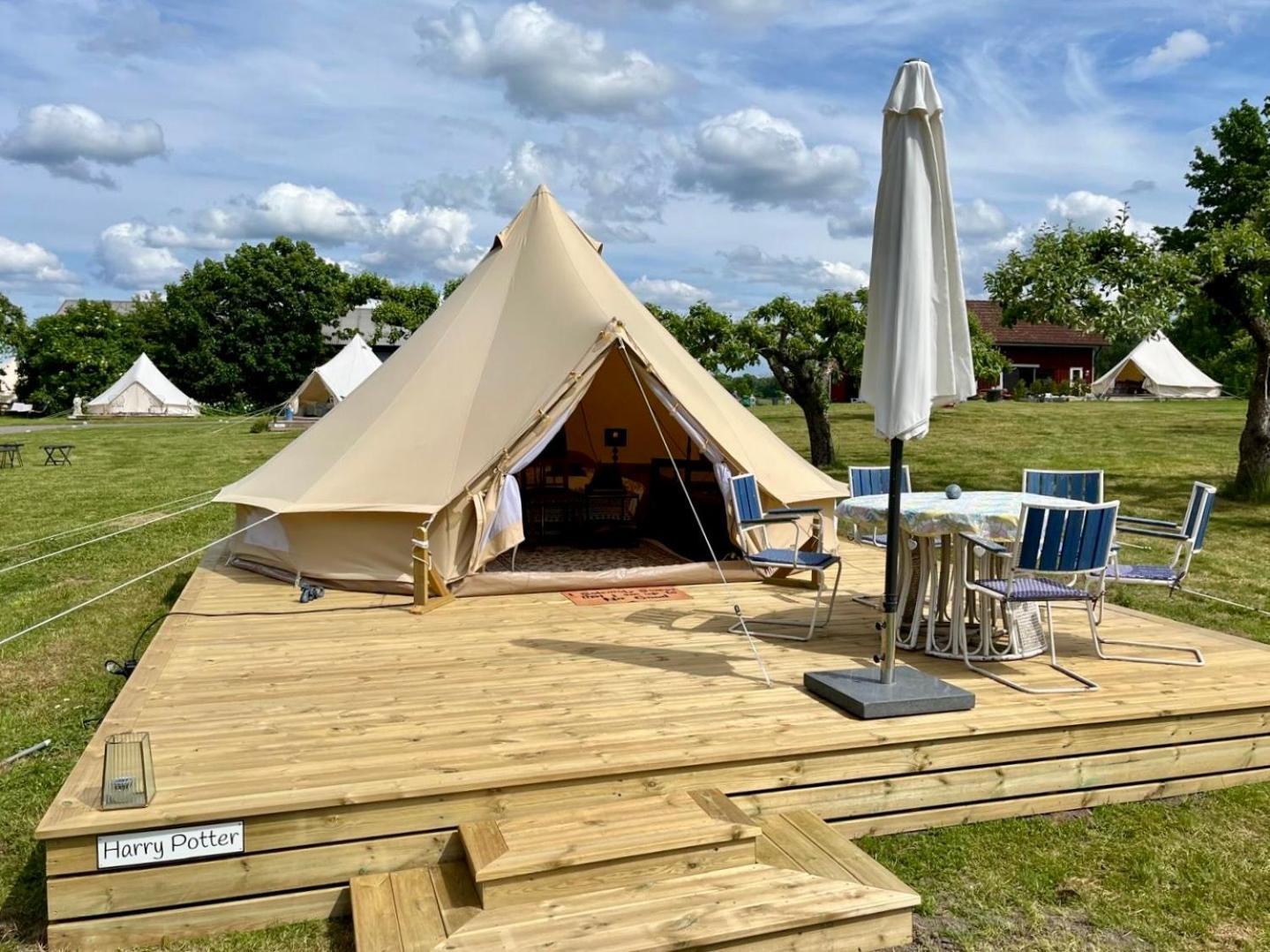 Soerby Glamping Hotell Klockrike Eksteriør bilde