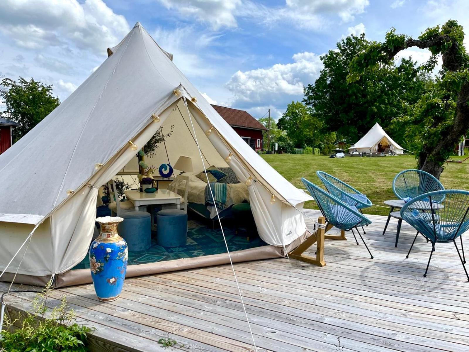 Soerby Glamping Hotell Klockrike Eksteriør bilde
