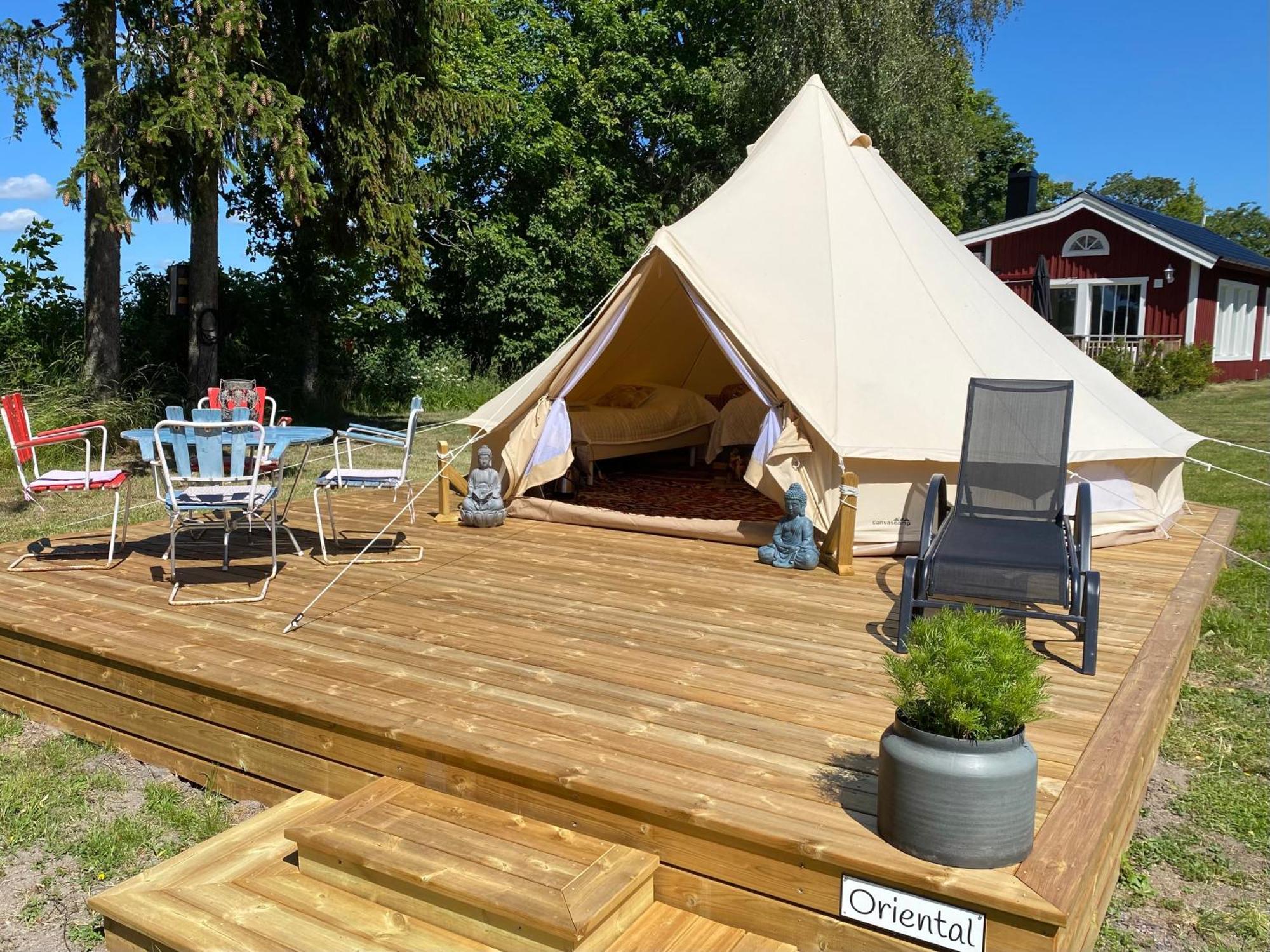 Soerby Glamping Hotell Klockrike Eksteriør bilde